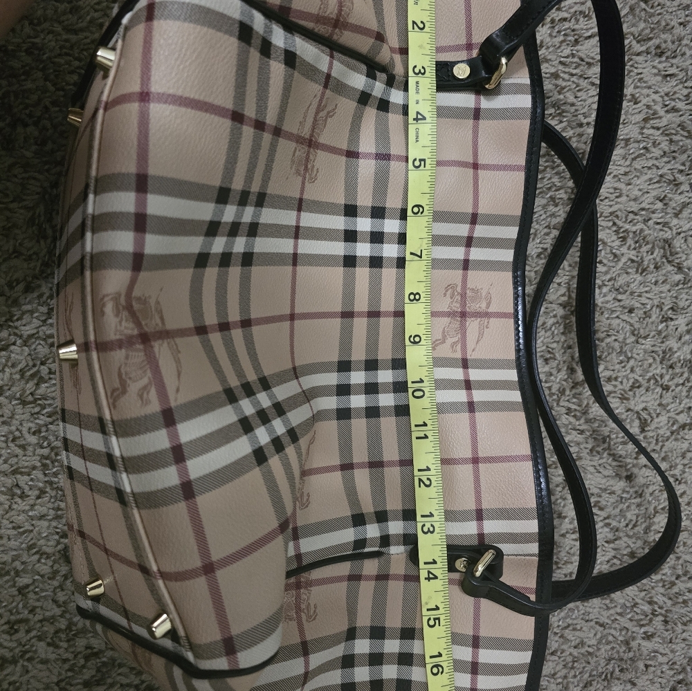 Burberry Haymarket Canterbury Tote Bag - Picture 15 of 16
